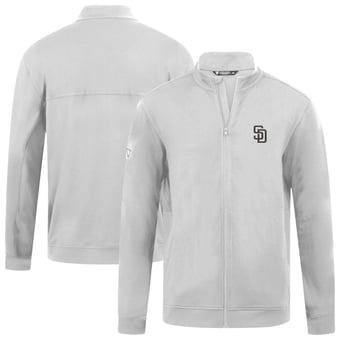 Women's Levelwear Gray San Diego Padres Alec Insignia 2.0 Full-Zip Jacket