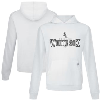 Men's Levelwear White Chicago White Sox Relay Journey Pullover Hoodie