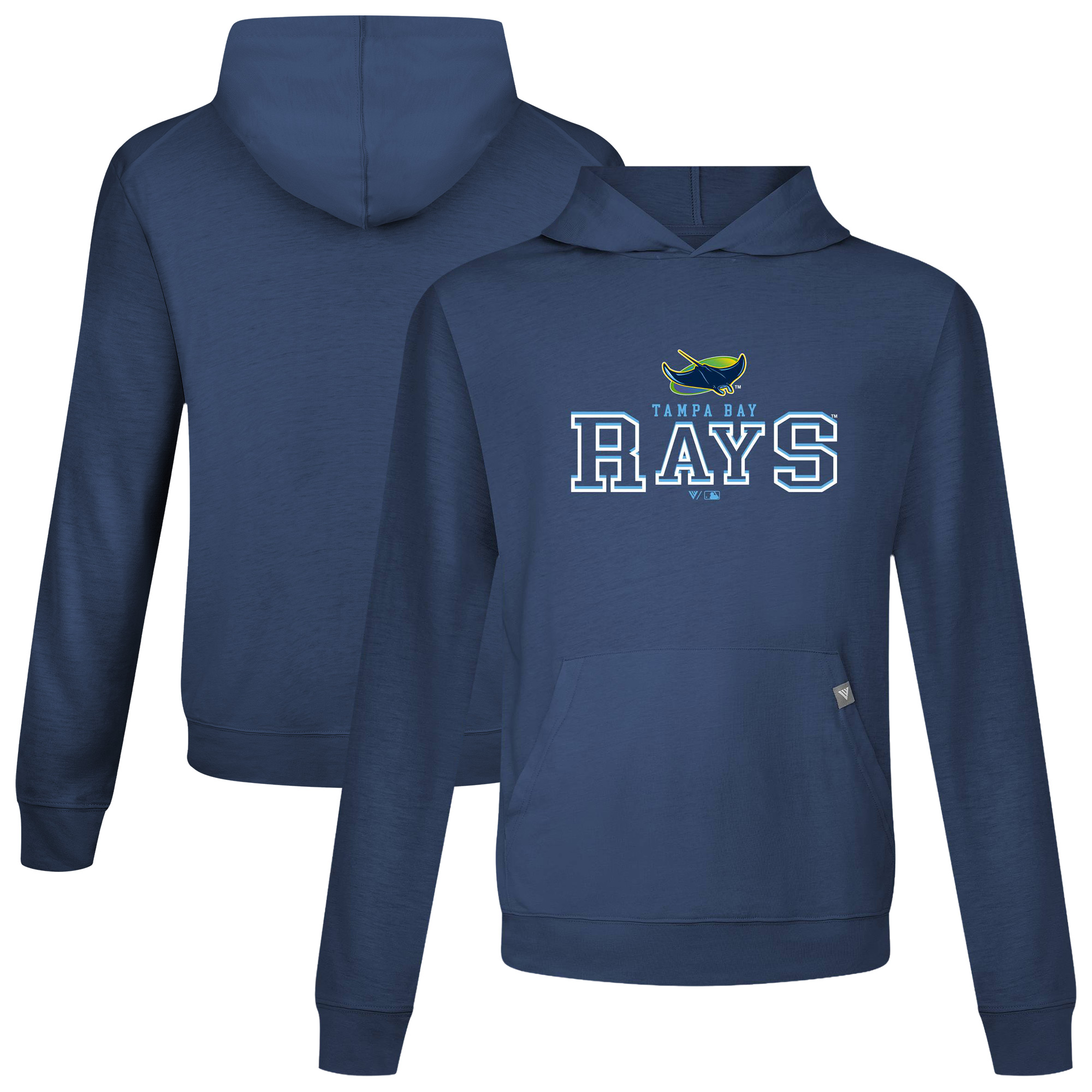 Men’s Levelwear Navy Tampa Bay Rays Relay Journey Pullover Hoodie Men’s Levelwear Navy Tampa Bay Rays Relay Journey Pullover Hoodie