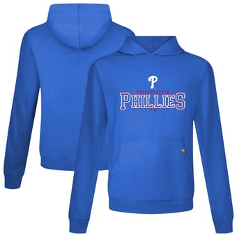 Men's Levelwear Royal Philadelphia Phillies Relay Journey Pullover Hoodie