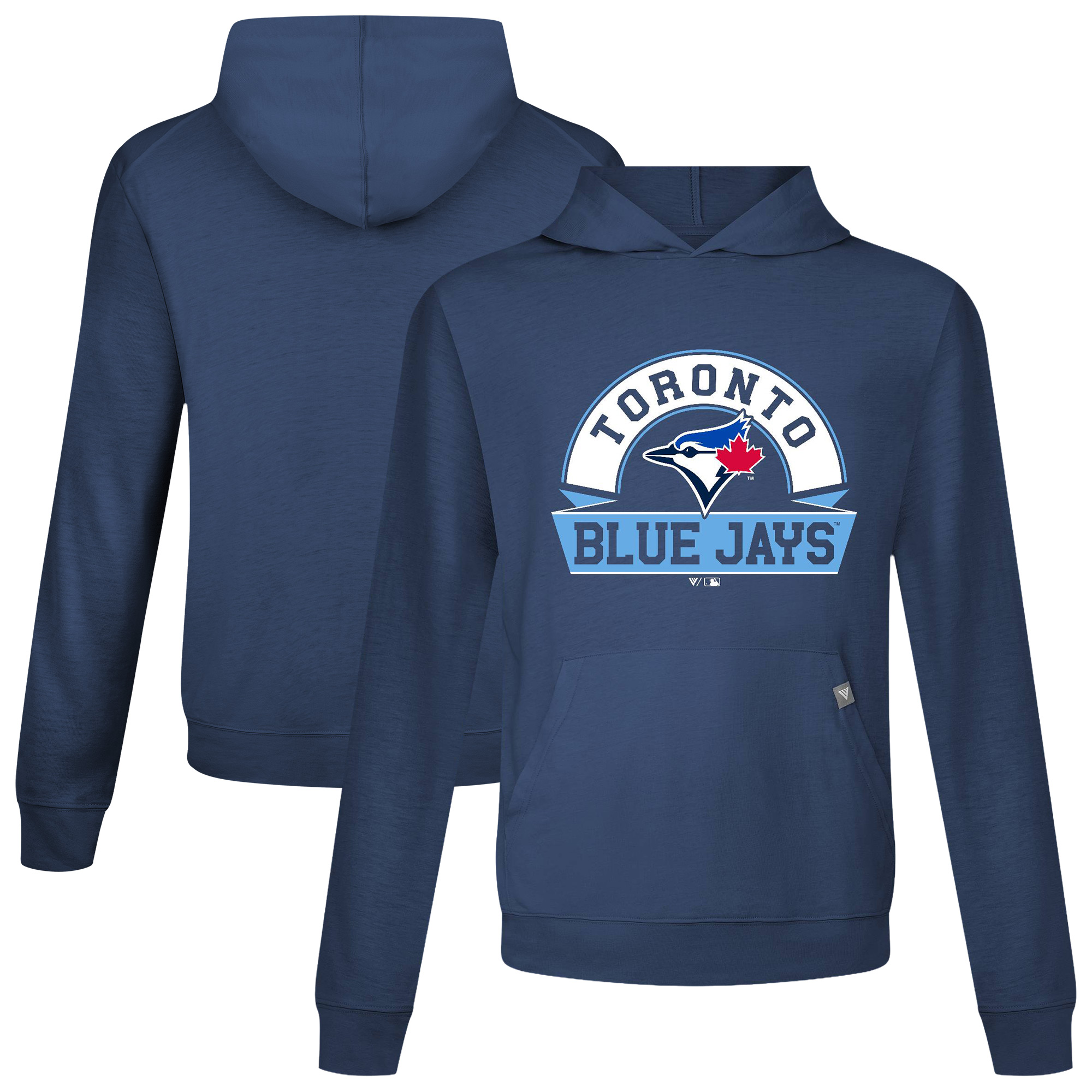 Men’s Levelwear Navy Toronto Blue Jays Relay Banner Arch Pullover Hoodie Men’s Levelwear Navy Toronto Blue Jays Relay Banner Arch Pullover Hoodie