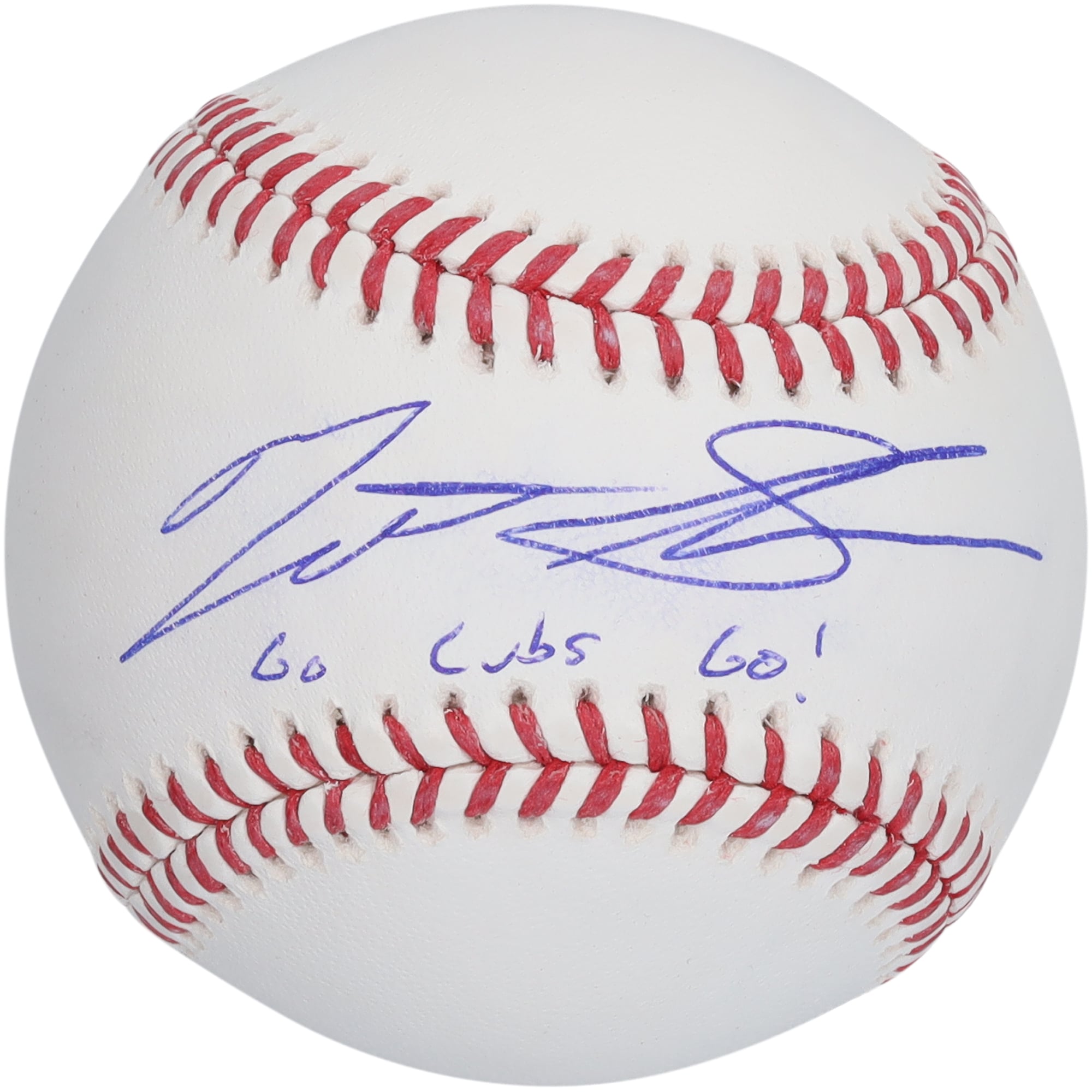Matt Shaw Chicago Cubs Autographed Baseball with "Go Cubs Go!" Inscription