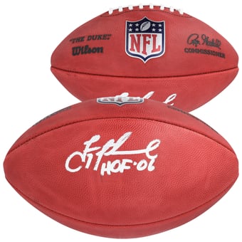 "Troy Aikman Dallas Cowboys Autographed Duke Full Color Football with ""HOF 06"" Inscription"