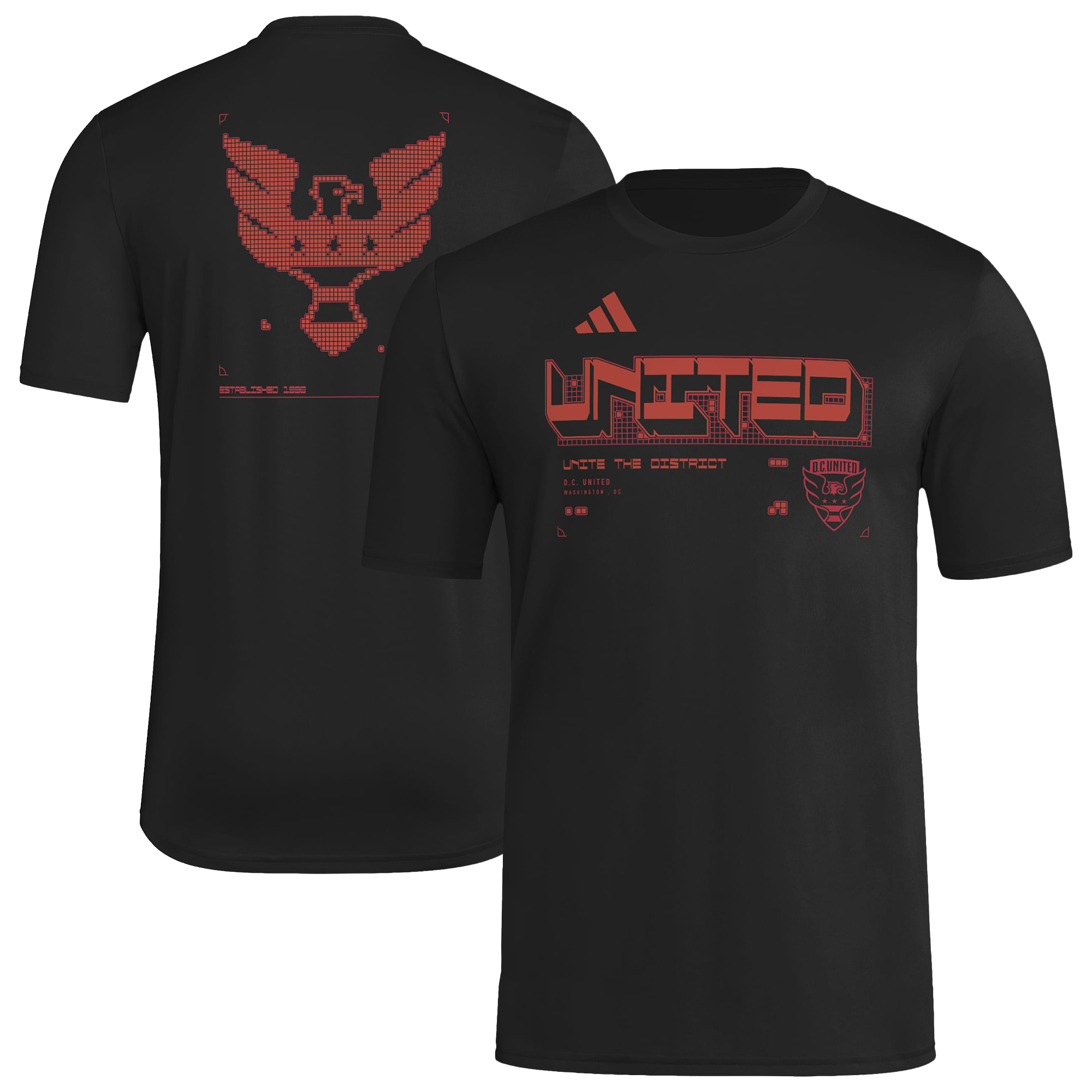 Men’s adidas Black D.C. United 2026 Anthem AEROREADY Pregame T-Shirt Men’s adidas Black D.C. United 2026 Anthem AEROREADY Pregame T-Shirt