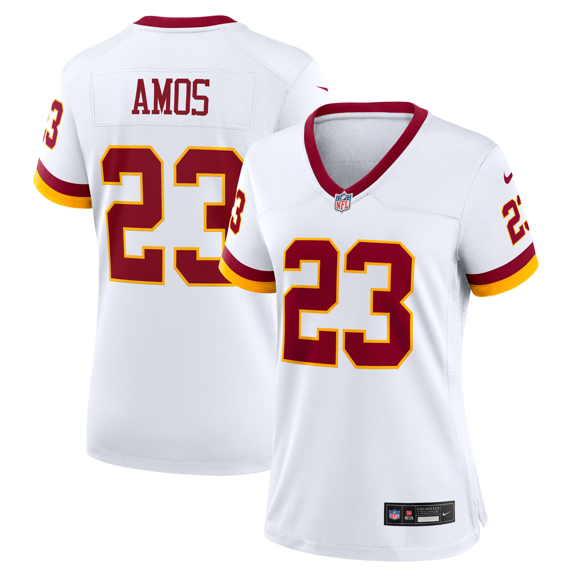 Women's Nike Trey Amos White Washington Commanders Game Super Bowl Era Jersey
