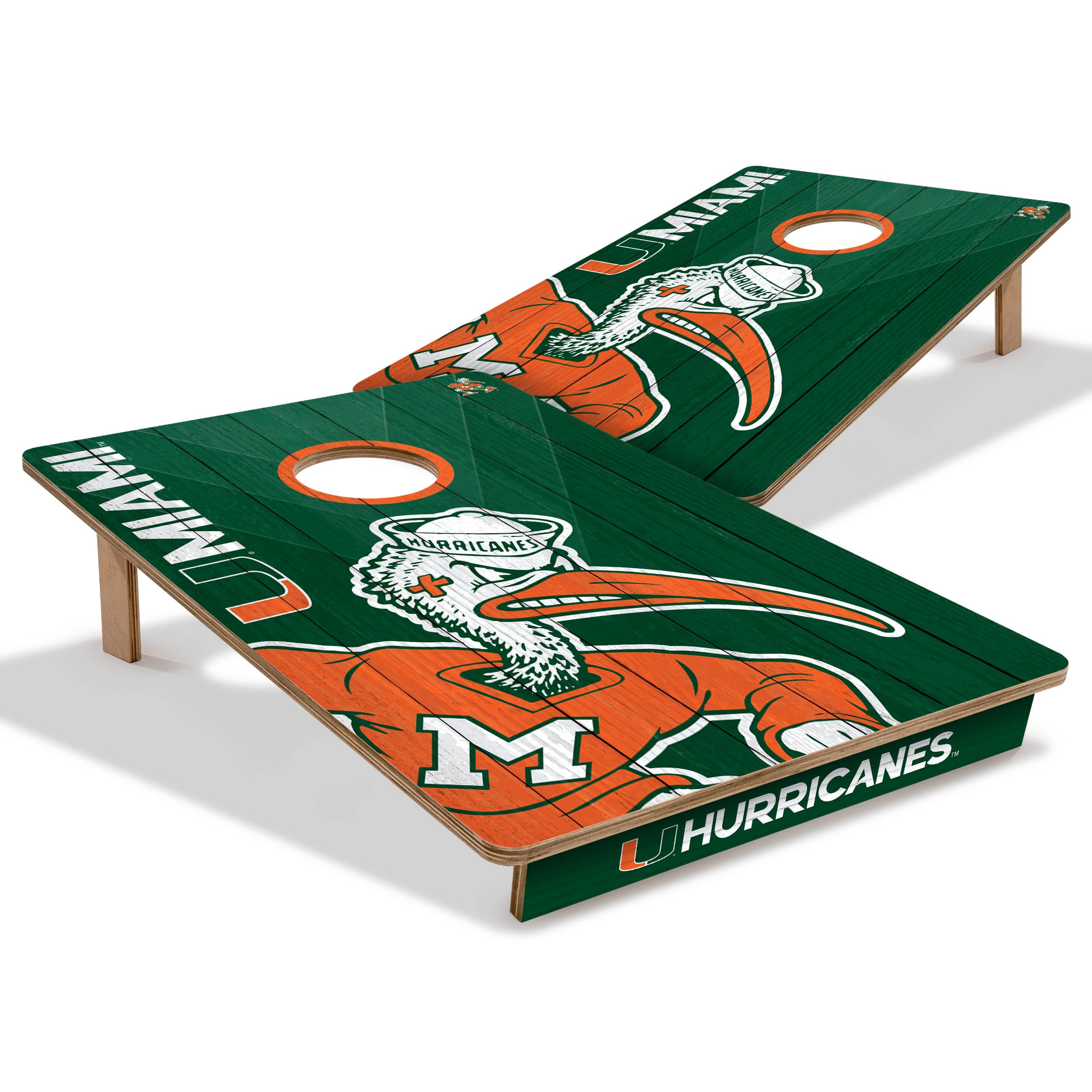 IDNA Miami Hurricanes 2' x 3' Cornhole Game