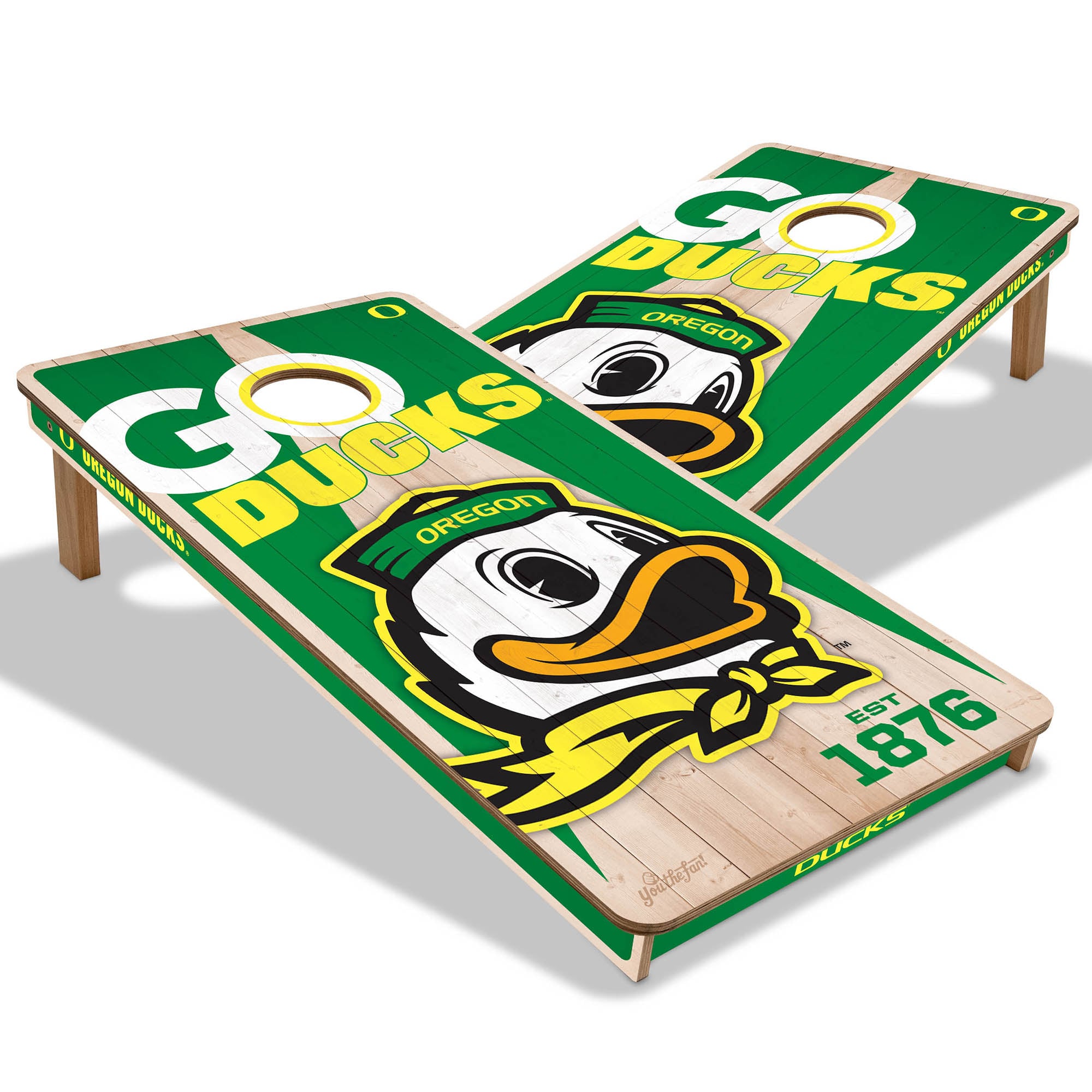 IDNA Oregon Ducks 2' x 4' Cornhole Game