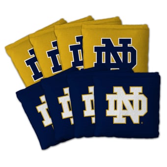 IDNA Notre Dame Fighting Irish Eight-Piece Cornhole Bag Set