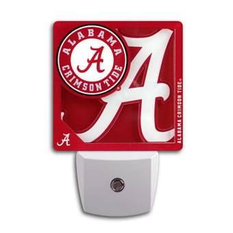 Fanpoint Alabama Crimson Tide Logo Series Night Light