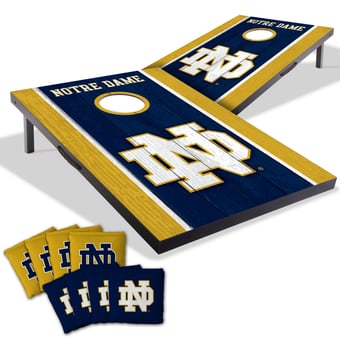 IDNA Notre Dame Fighting Irish 2' x 3' Portable Cornhole Game with Bags