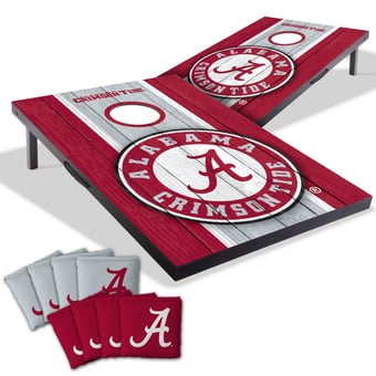 IDNA Alabama Crimson Tide 2' x 3' Portable Cornhole Game with Bags