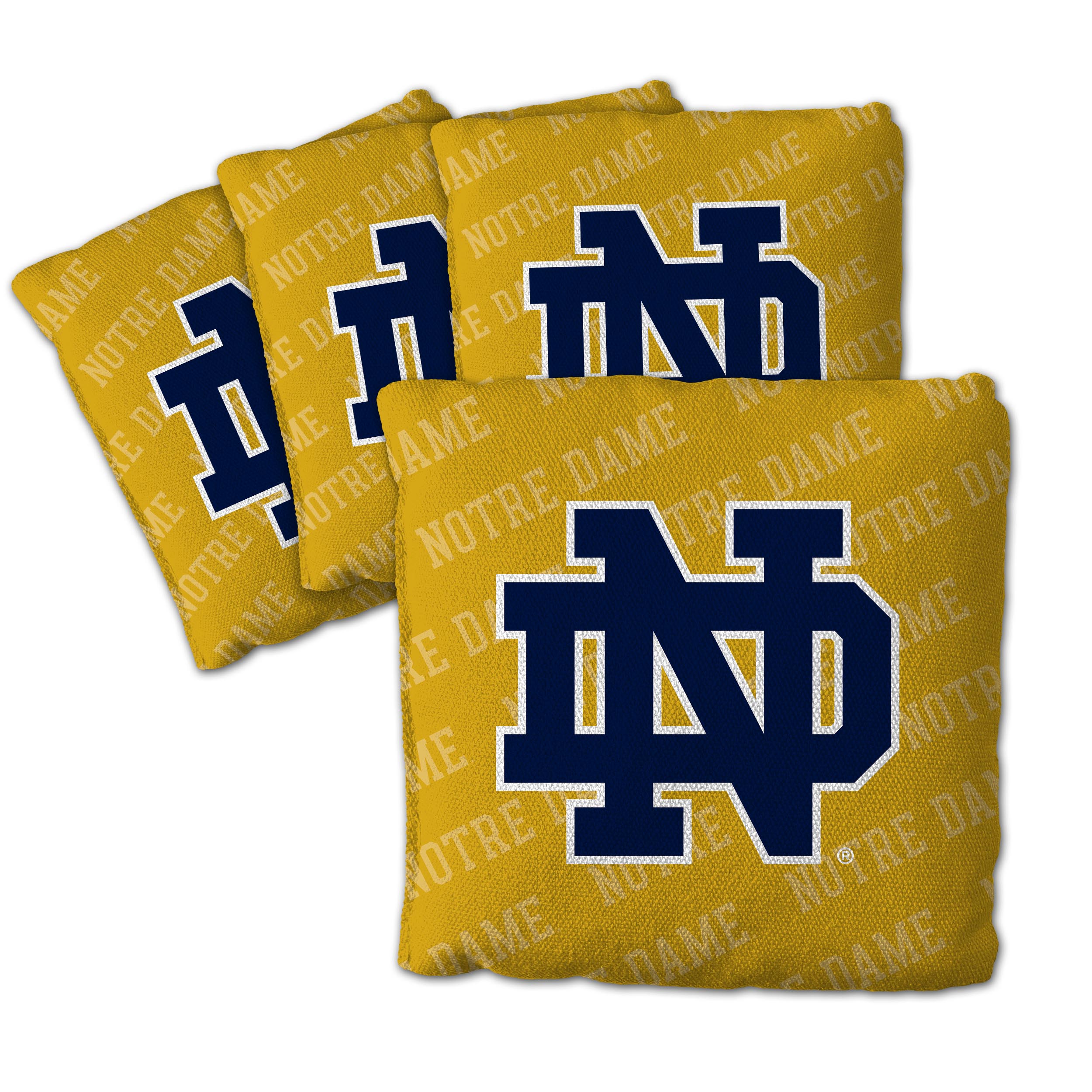IDNA Notre Dame Fighting Irish Four-Piece Cornhole Bag Set