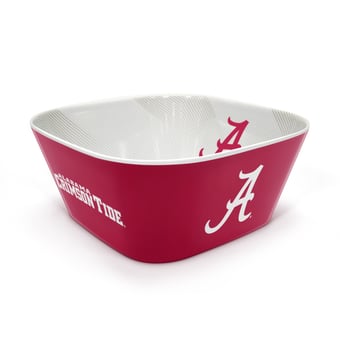 Fanpoint Alabama Crimson Tide Large Party Bowl