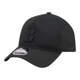 Men's New Era  Black Boston Red Sox Injection Apex 9FORTY Adjustable Hat