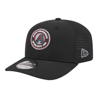 Men's New Era  Black Arizona Diamondbacks Circle 9SEVENTY Adjustable Hat