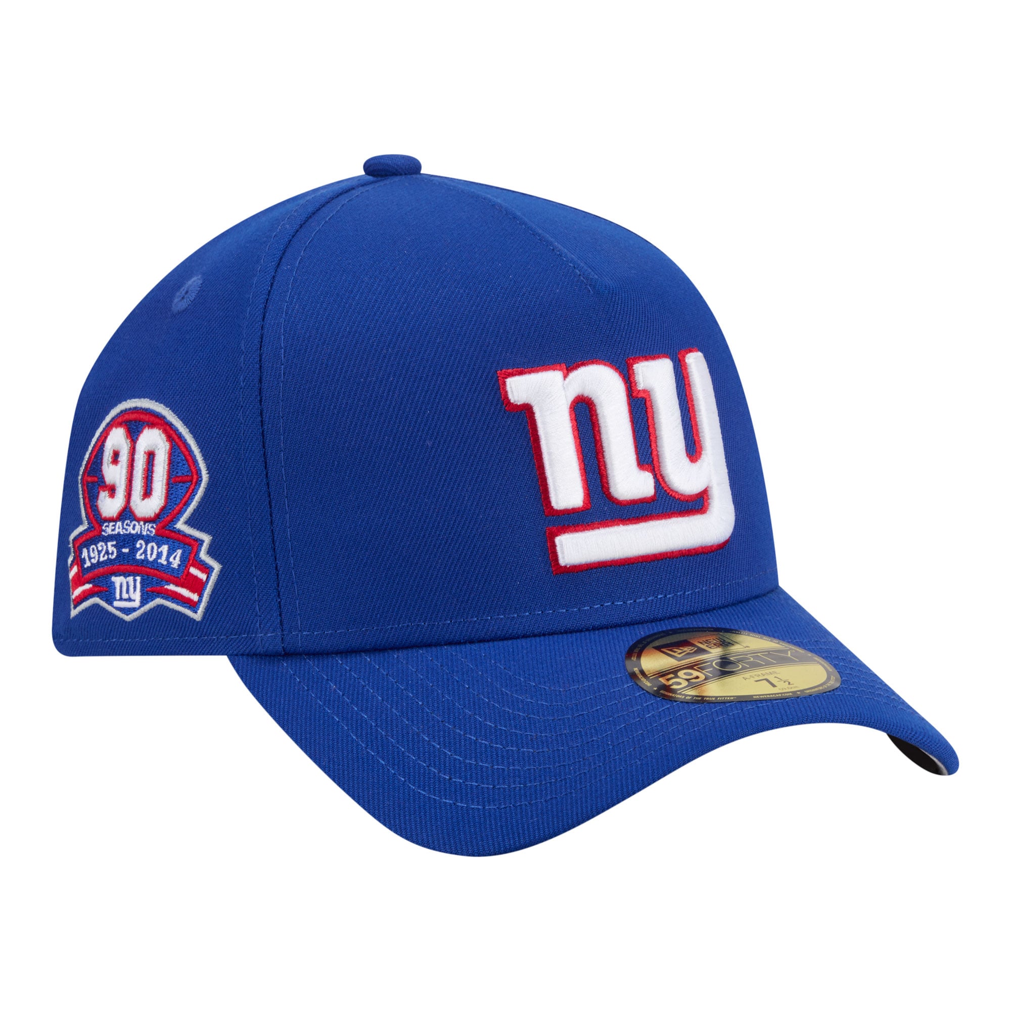 Men’s New Era Royal New York Giants A-Frame 59FORTY Fitted Hat Men’s New Era Royal New York Giants A-Frame 59FORTY Fitted Hat