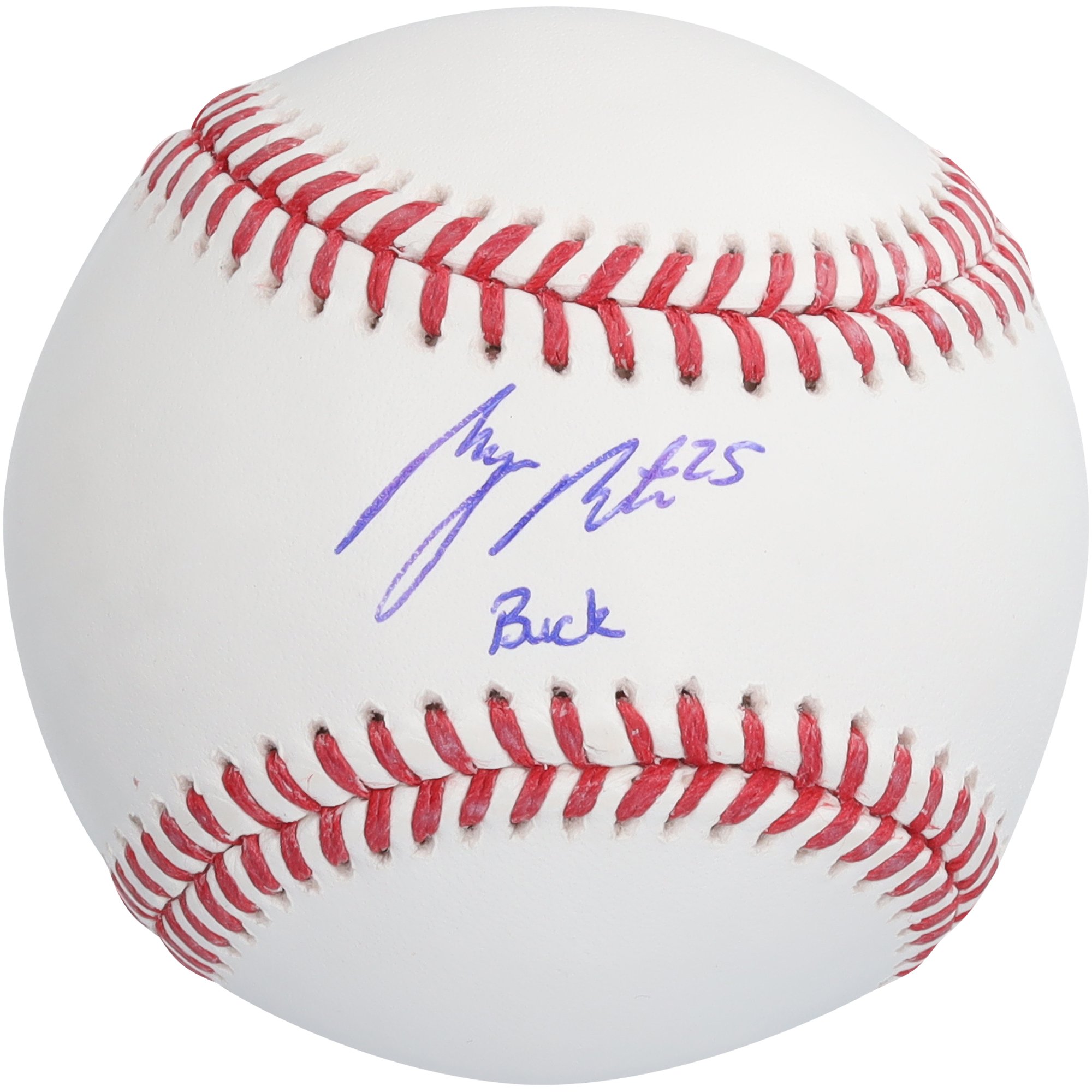 Byron Buxton Minnesota Twins Baseball autografato con la scritta "Buck"