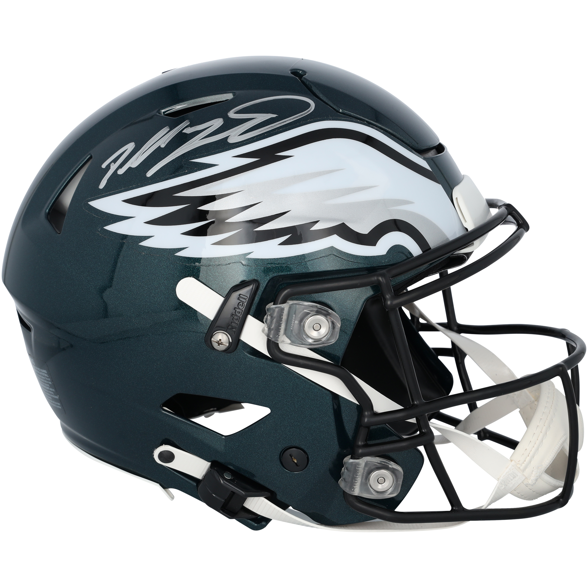 Dallas Goedert Philadelphia Eagles Autographed Riddell Speed Flex Authentic Helmet