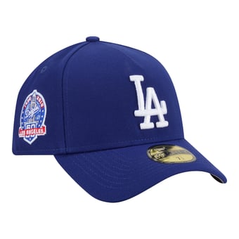Men's New Era  Royal Los Angeles Dodgers A-Frame 59FORTY Fitted Hat
