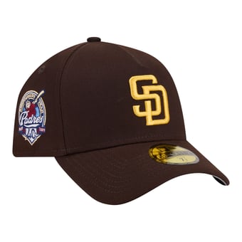 Men's New Era  Brown San Diego Padres A-Frame 59FORTY Fitted Hat