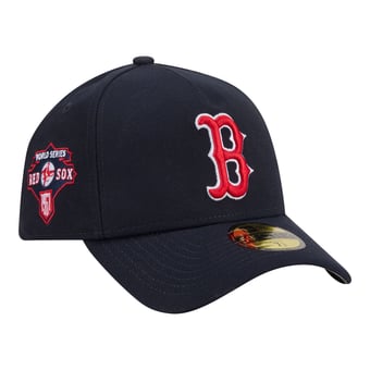 Men's New Era  Navy Boston Red Sox A-Frame 59FORTY Fitted Hat