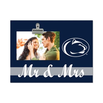 Penn State Nittany Lions 8" x 10.5" Briteline Mr & Mrs Clip Frame