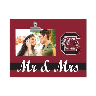 South Carolina Gamecocks 8" x 10.5" Briteline Mr & Mrs Clip Frame