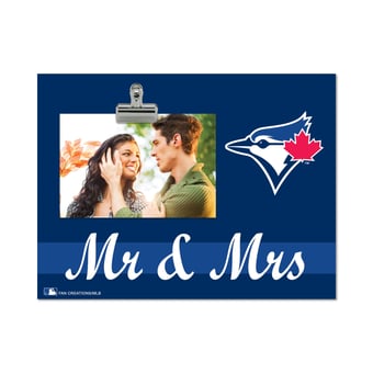 Toronto Blue Jays 8" x 10.5" Briteline Mr & Mrs Clip Frame