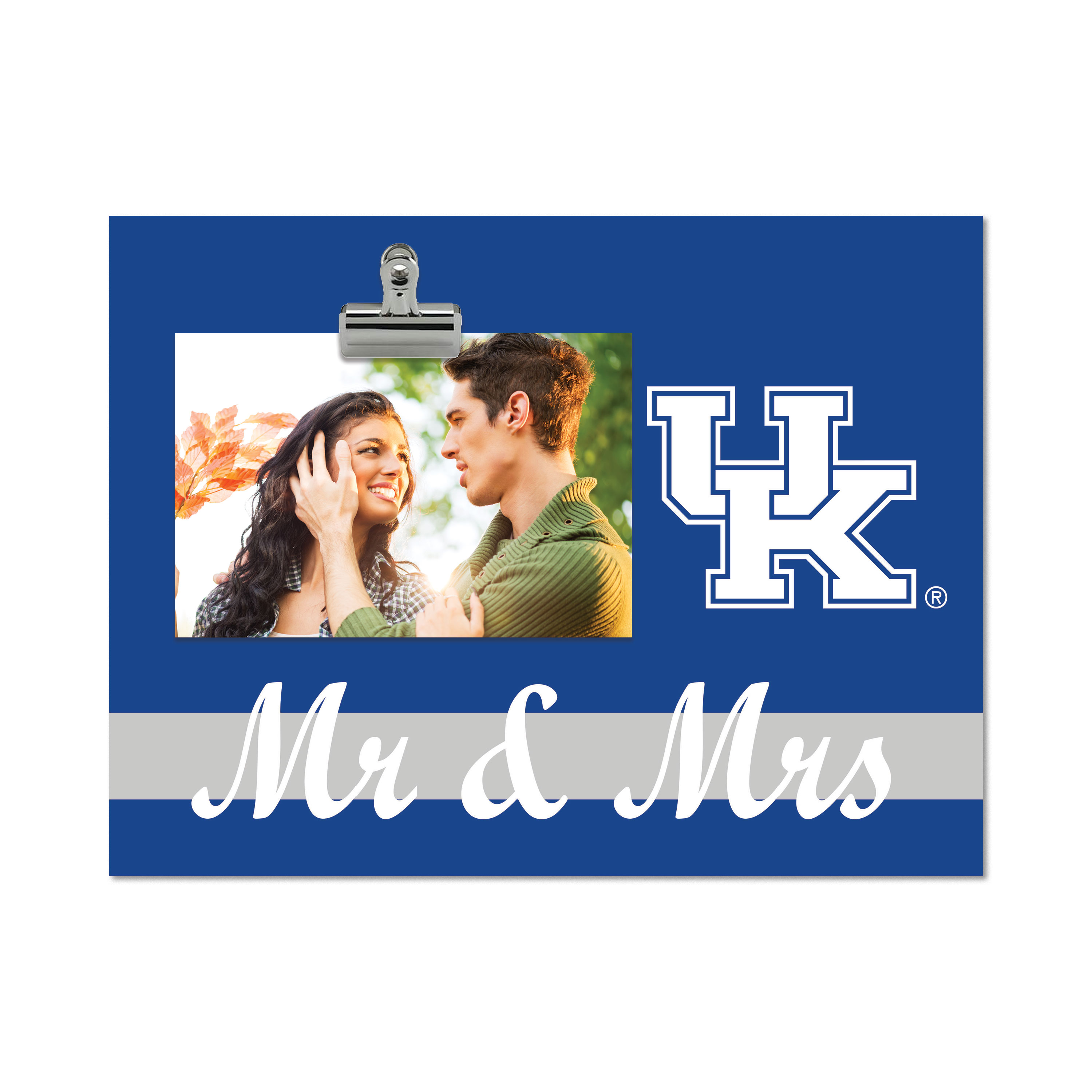 Kentucky Wildcats 8" x 10.5" Briteline Mr & Mrs Clip Frame
