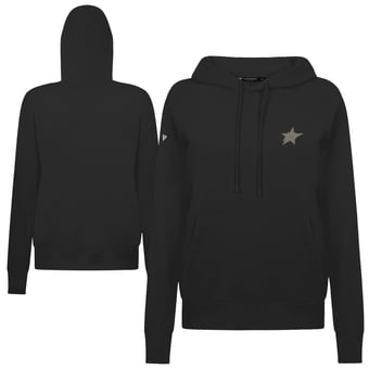 Women's Levelwear  Black Dallas Stars Adorn Copper Hoodie