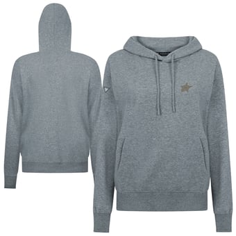 Women's Levelwear  Gray Dallas Stars Adorn Copper Hoodie