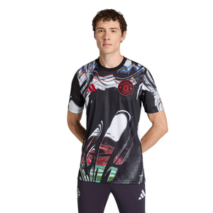 Maillot Prematch Manchester United 2025/26, vue 2
