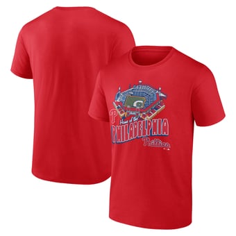 Men's  Red Philadelphia Phillies Home Stadium T-Shirt