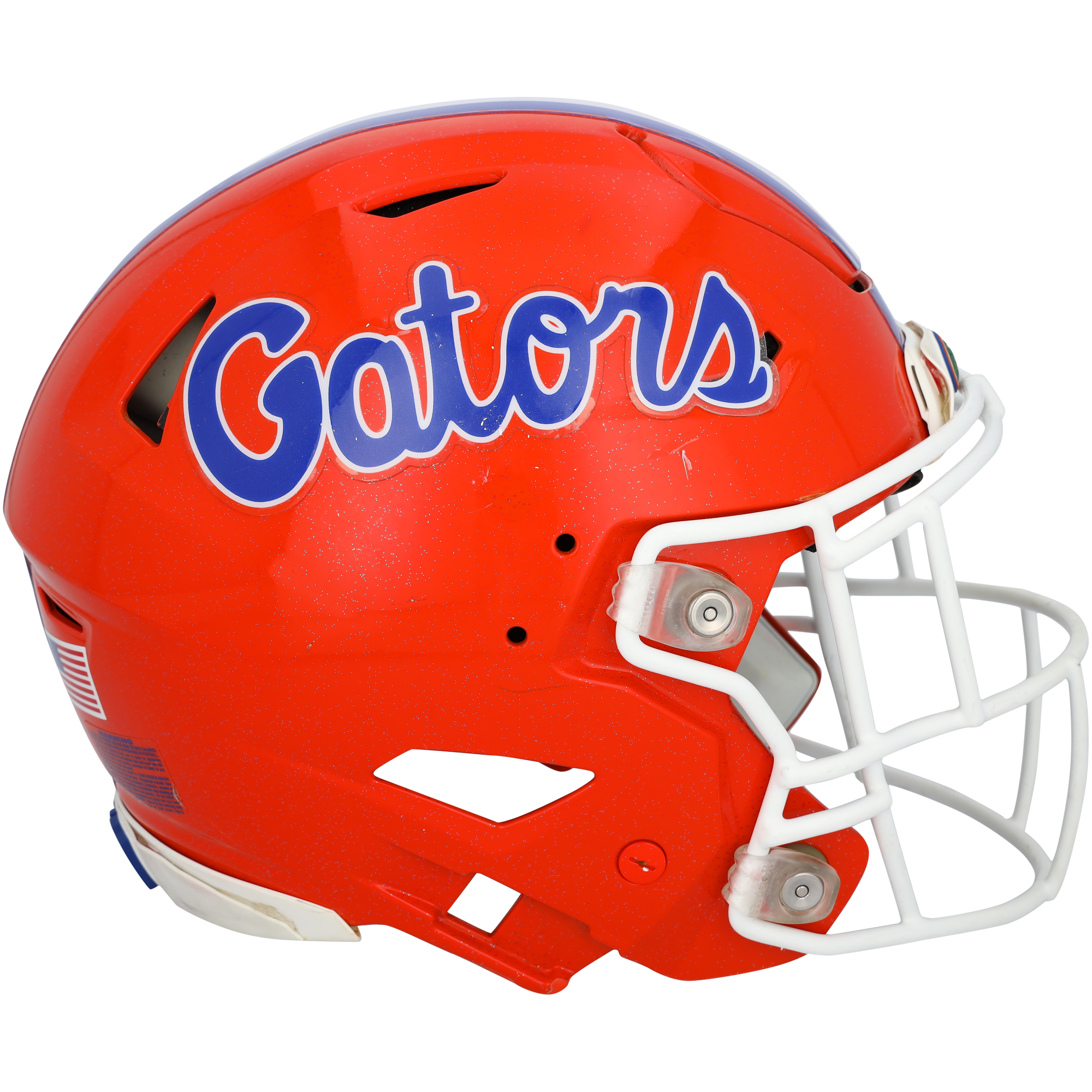 Florida Gators Team-Issued Orange Riddell Helmet from the Football Program – Size XL – HH98514926