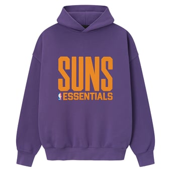 Men's Fear of God x NBA Purple Phoenix Suns Macao Sport Fit Hoodie