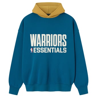 Unisex Fear of God x NBA Royal/Gold Golden State Warriors Sport Hoodie