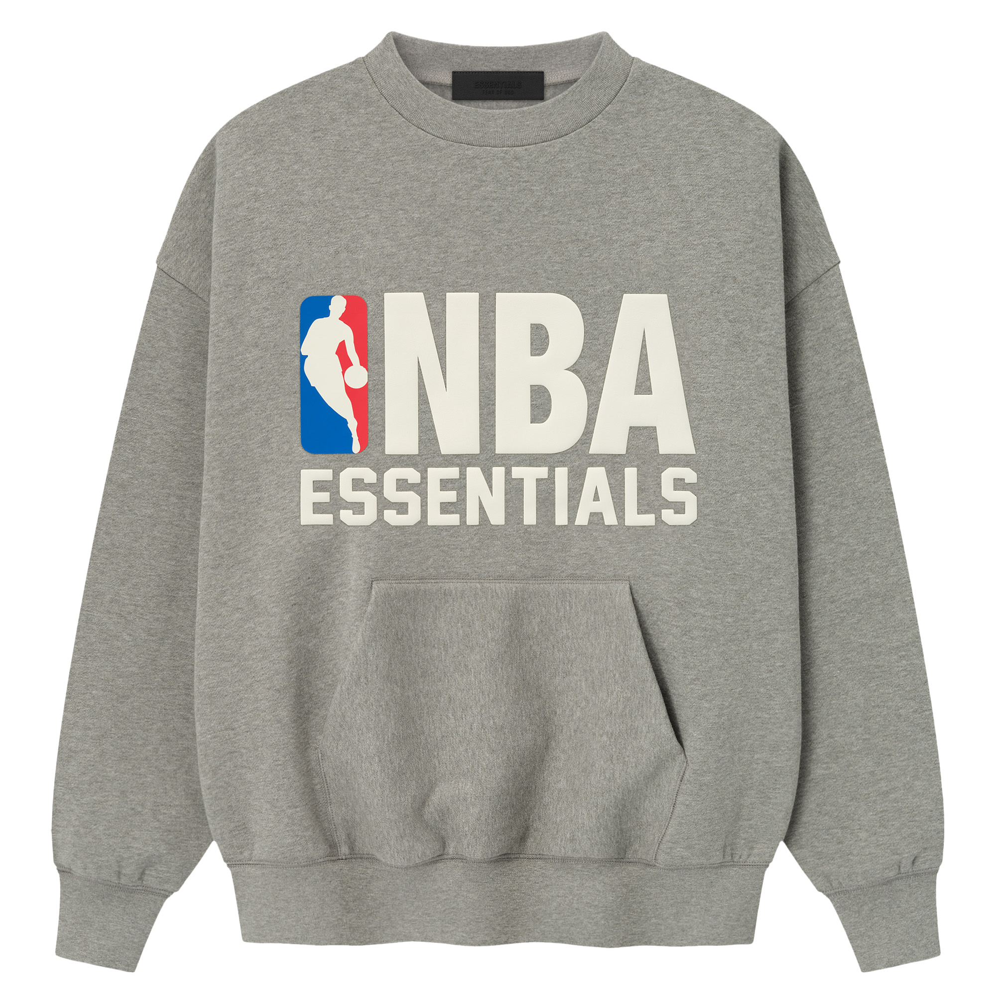 Unisex Fear of God x NBA Heather Gray Sport Sweatshirt Unisex Fear of God x NBA Heather Gray Sport Sweatshirt