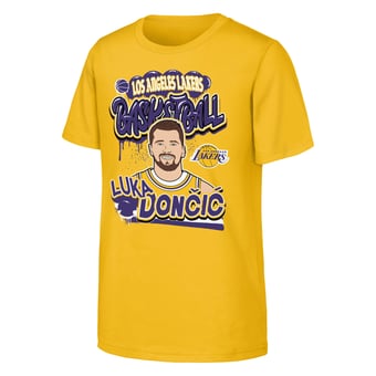 Youth Outerstuff Luka Dončić Gold Los Angeles Lakers Baller T-Shirt