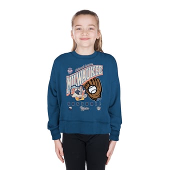 Youth New Era  Blue Milwaukee Brewers Youth