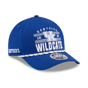 Men's New Era  Royal Kentucky Wildcats Historic March Madness 9FORTY M-Crown Adjustable Hat