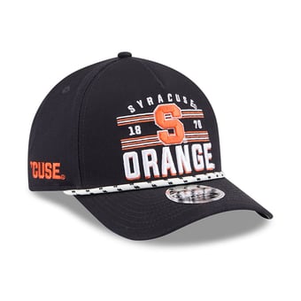 Men's New Era  Black Syracuse Orange Historic March Madness 9FORTY M-Crown Adjustable Hat