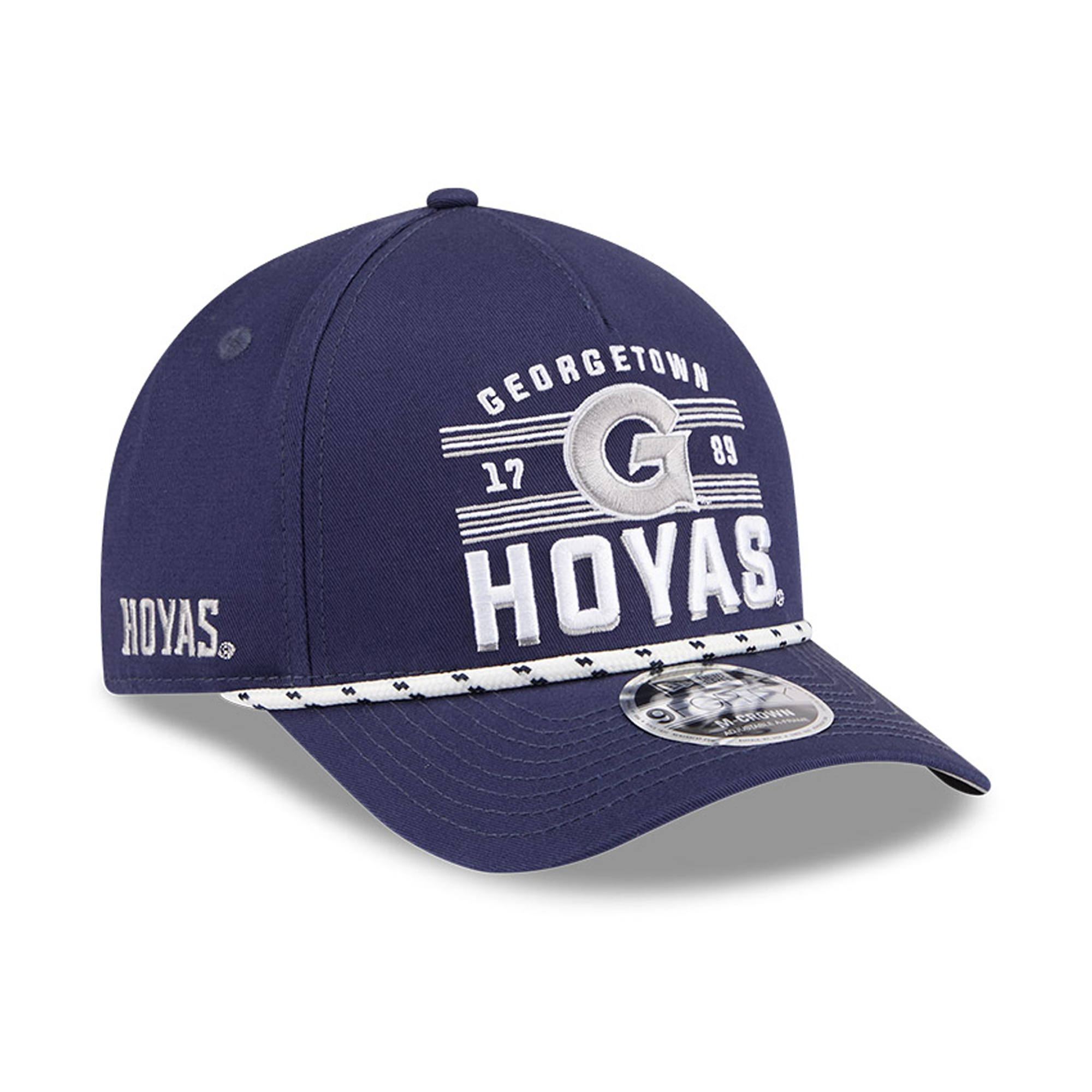 Men's New Era  Navy Georgetown Hoyas Historic March Madness 9FORTY M-Crown Adjustable Hat
