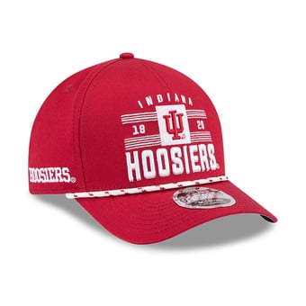 Men's New Era  Crimson Indiana Hoosiers Historic March Madness 9FORTY M-Crown Adjustable Hat