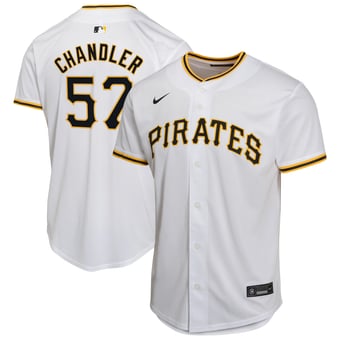 Youth Nike Bubba Chandler White Pittsburgh Pirates Home Player Game Jersey