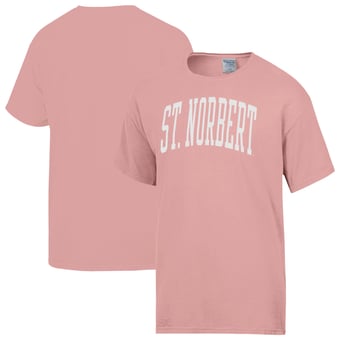 Men's ComfortWash  Pink St. Norbert Green Knights Distressed T-Shirt