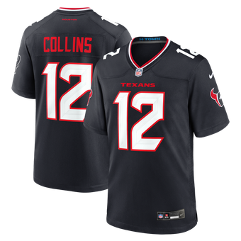 Houston Texans Nike Home Game Jersey - Nico Collins - Mens