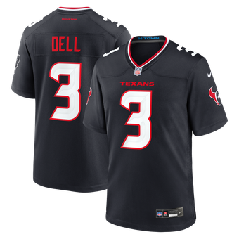 Houston Texans Nike Home Game Jersey - Tank Dell - Mens