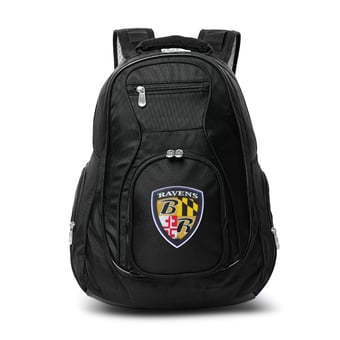 MOJO Baltimore Ravens 19" Secondary Logo Premium Laptop Backpack