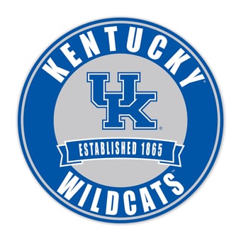 Kentucky Wildcats 24" Circle with Banner