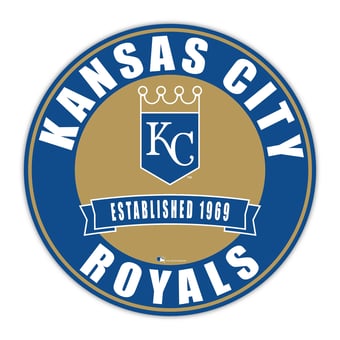 Kansas City Royals 24" Circle with Banner